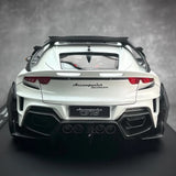 [DreamWalkers] 1:18 Ferrari 2024 Purosangue Mansory Matte White Model Car Resin