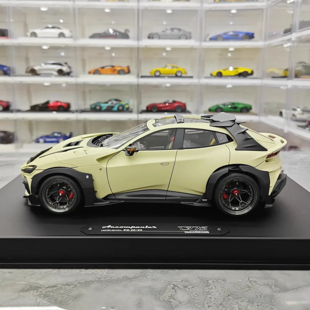 [DreamWalkers] 1:18 Ferrari 2024 Purosangue Mansory Off White Model Car Resin