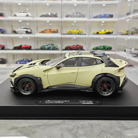 [DreamWalkers] 1:18 Ferrari 2024 Purosangue Mansory Off White Model Car Resin
