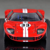 [Dreampower] 1:43 Ford 1966 GT40 MK I レッド モデルカー レジン
