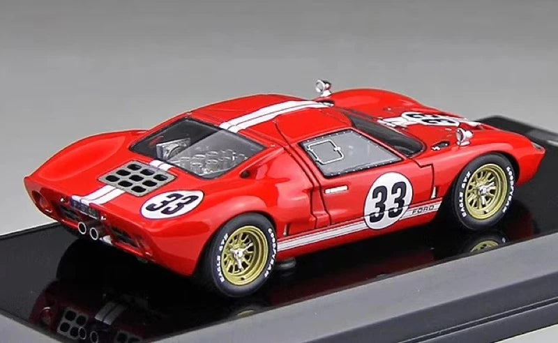 [Dreampower] 1:43 Ford 1966 GT40 MK I レッド モデルカー レジン
