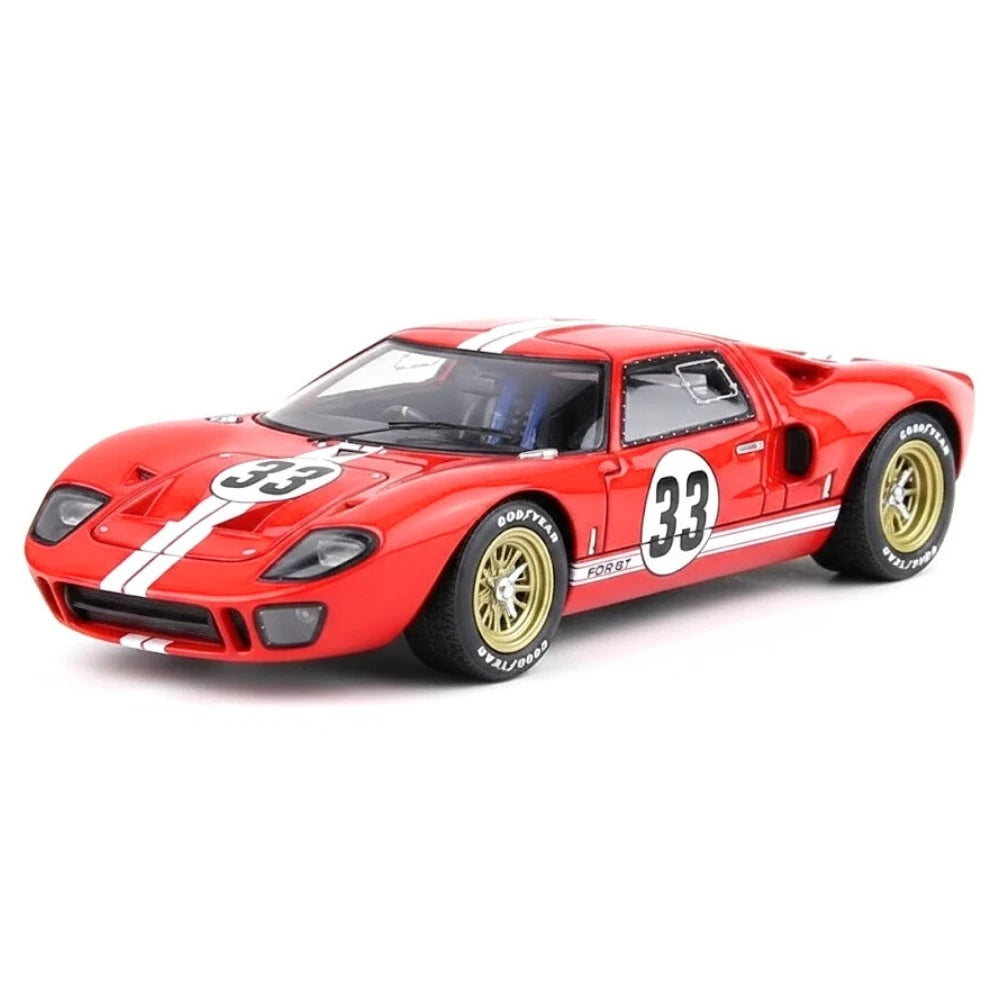 [Dreampower] 1:43 Ford 1966 GT40 MK I レッド モデルカー レジン