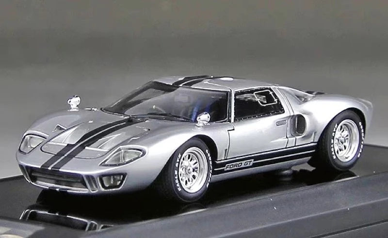 [Dreampower] 1:43 Ford 1966 GT40 MK I Silver Model Car Resin
