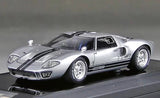[Dreampower] 1:43 Ford 1966 GT40 MK I Silver Model Car Resin