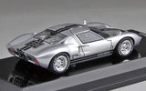 [Dreampower] 1:43 Ford 1966 GT40 MK I argento modellino di auto resina