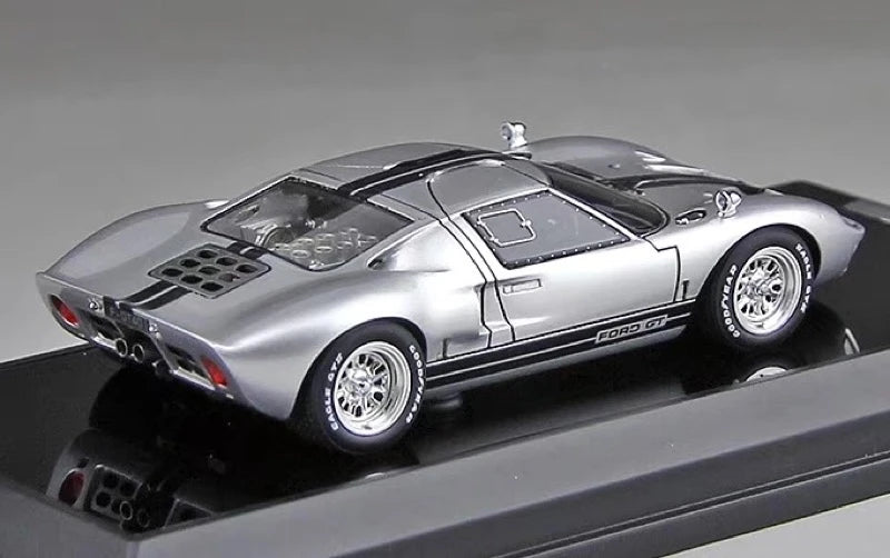 [Dreampower] 1:43 Ford 1966 GT40 MK I Silver Model Car Resin