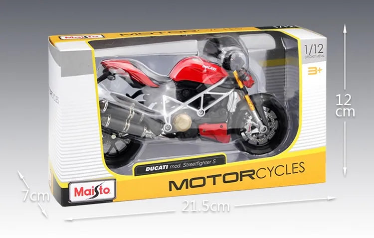 1:12 Ducati 2010 Streetfighter S Motorcycle Model