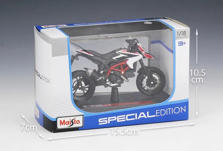 1:18 Ducati 2013 Hypermotard SP Motorcycle Model
