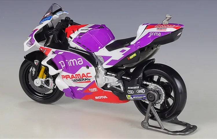 1:18 Ducati 2022 Pramac Desmosedici GP Motorcycle Model
