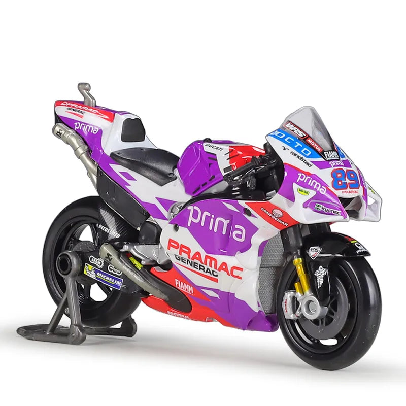 1:18 Ducati 2022 Pramac Desmosedici GP Motorcycle Model