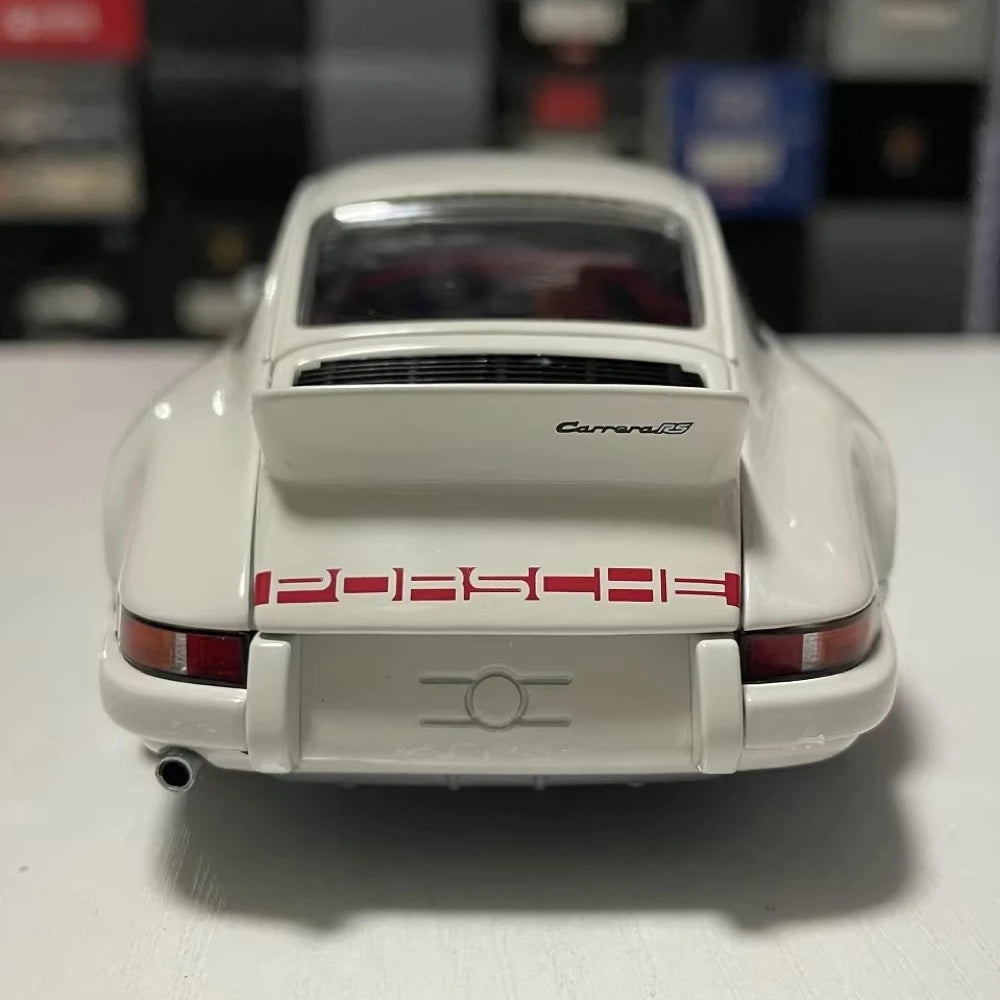 [EBBRO] 1:24 Porsche 1973 911 Carrera RS White Model Car Die-Cast