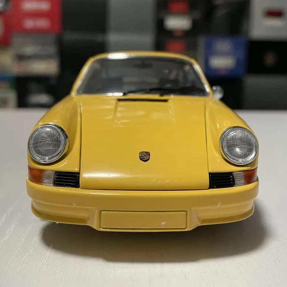 [EBBRO] 1:24 Porsche 1973 911 Carrera RS Yellow Model Car Die-Cast