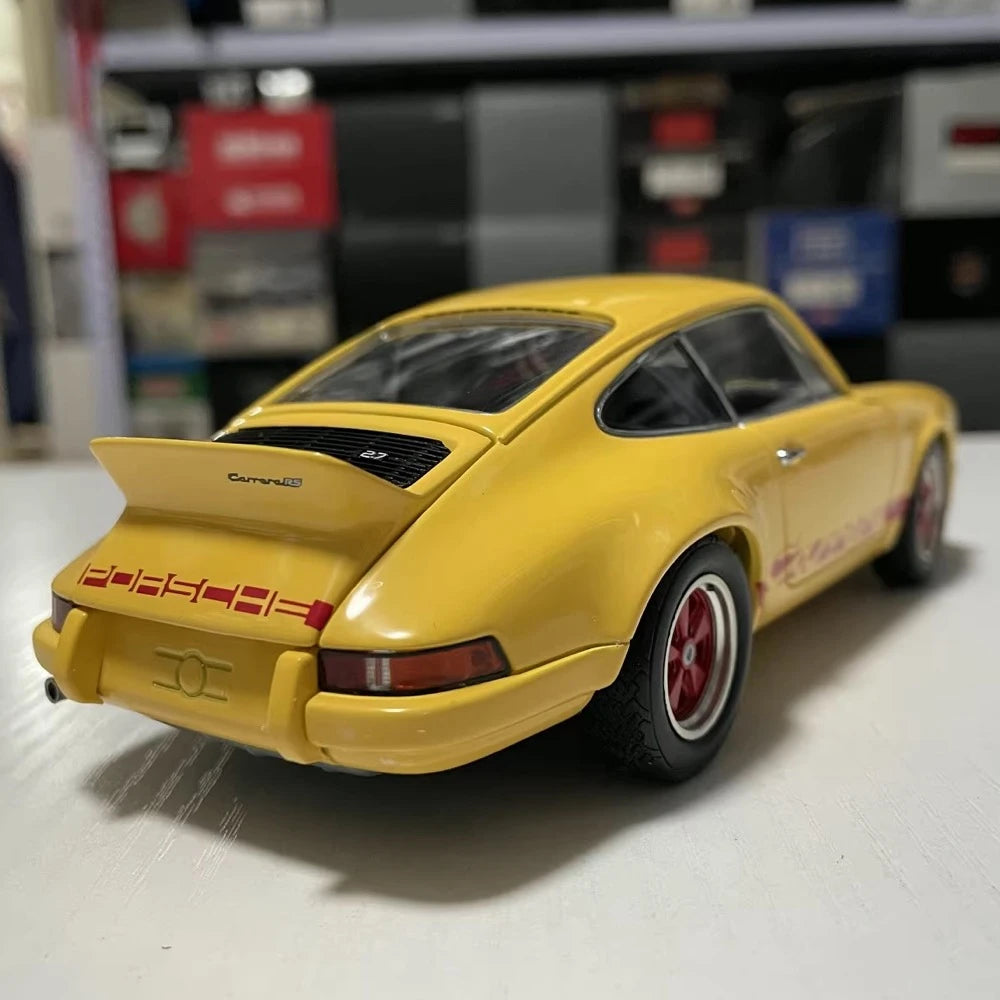[EBBRO] 1:24 Porsche 1973 911 Carrera RS Yellow Model Car Die-Cast