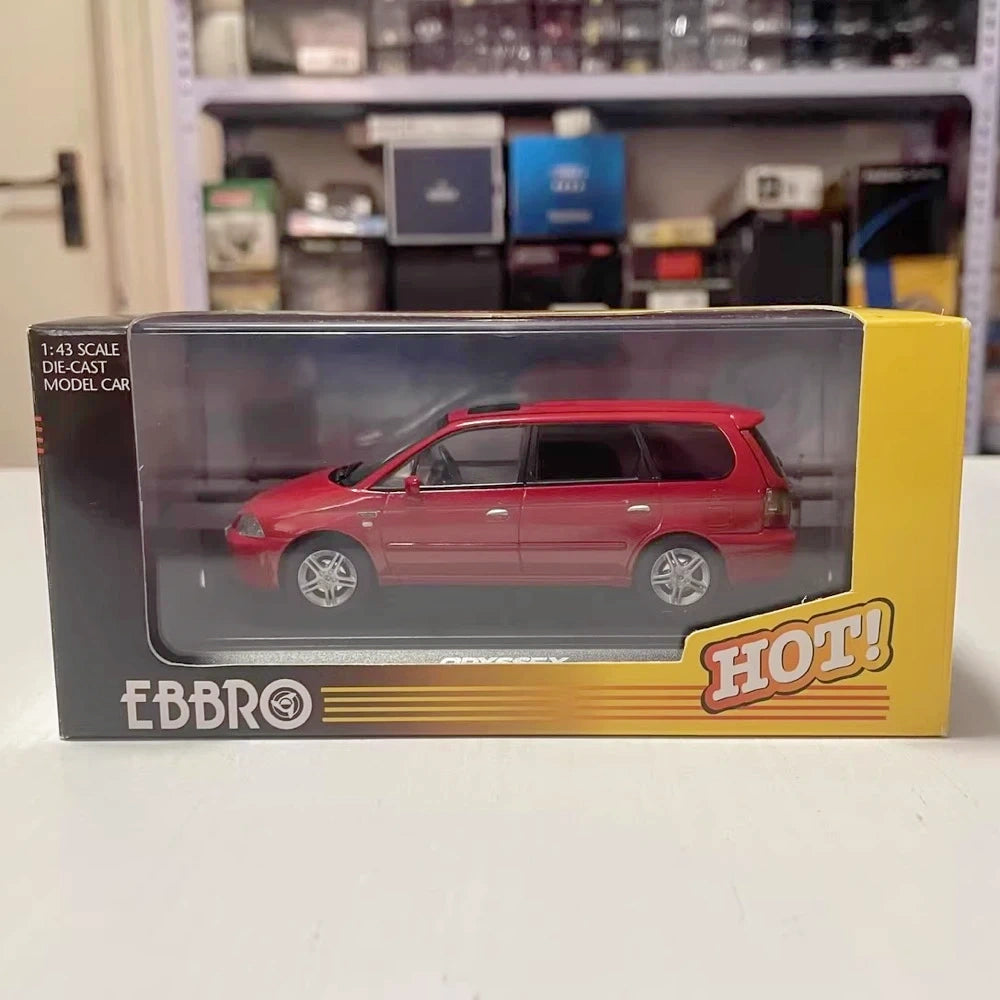 [EBBRO] 1:43 Honda 2000 Odyssey Absolute RA6 Red Model Car Die-Cast