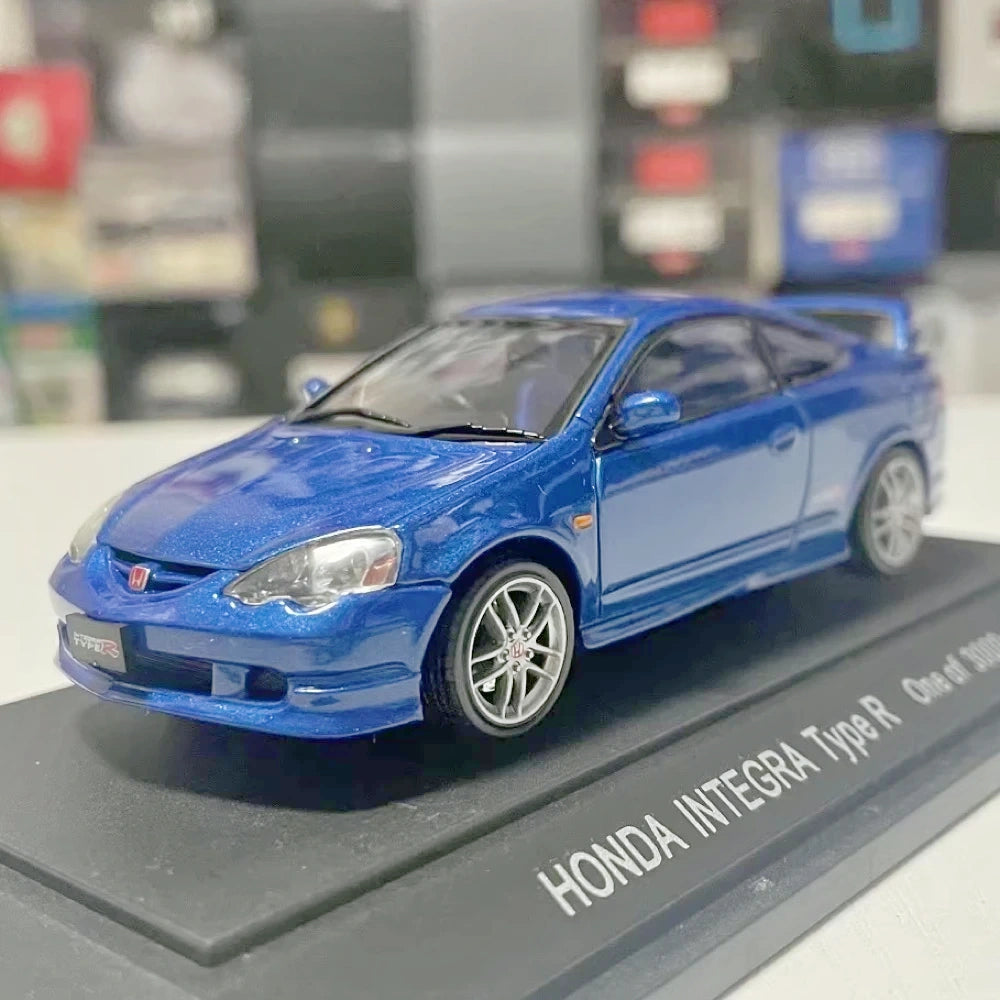 [EBBRO] 1:43 Honda 2001 Integra Type R DC5 Blue Model Car Die-Cast