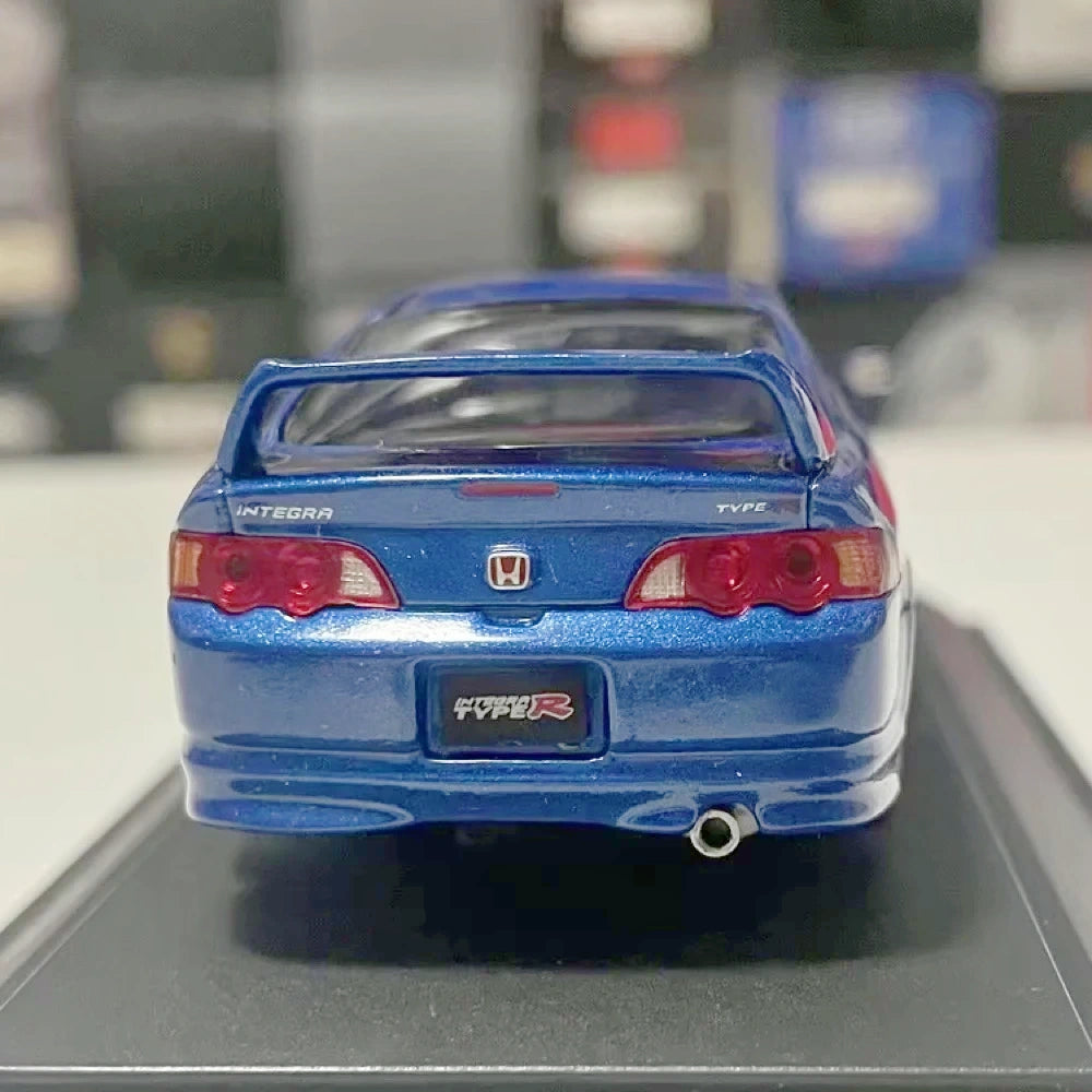 [EBBRO] 1:43 Honda 2001 Integra Type R DC5 Blue Model Car Die-Cast