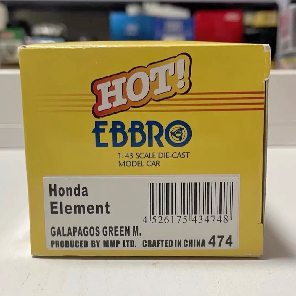 [EBBRO] 1:43 Honda 2003 Element YH2 Green Model Car Die-Cast