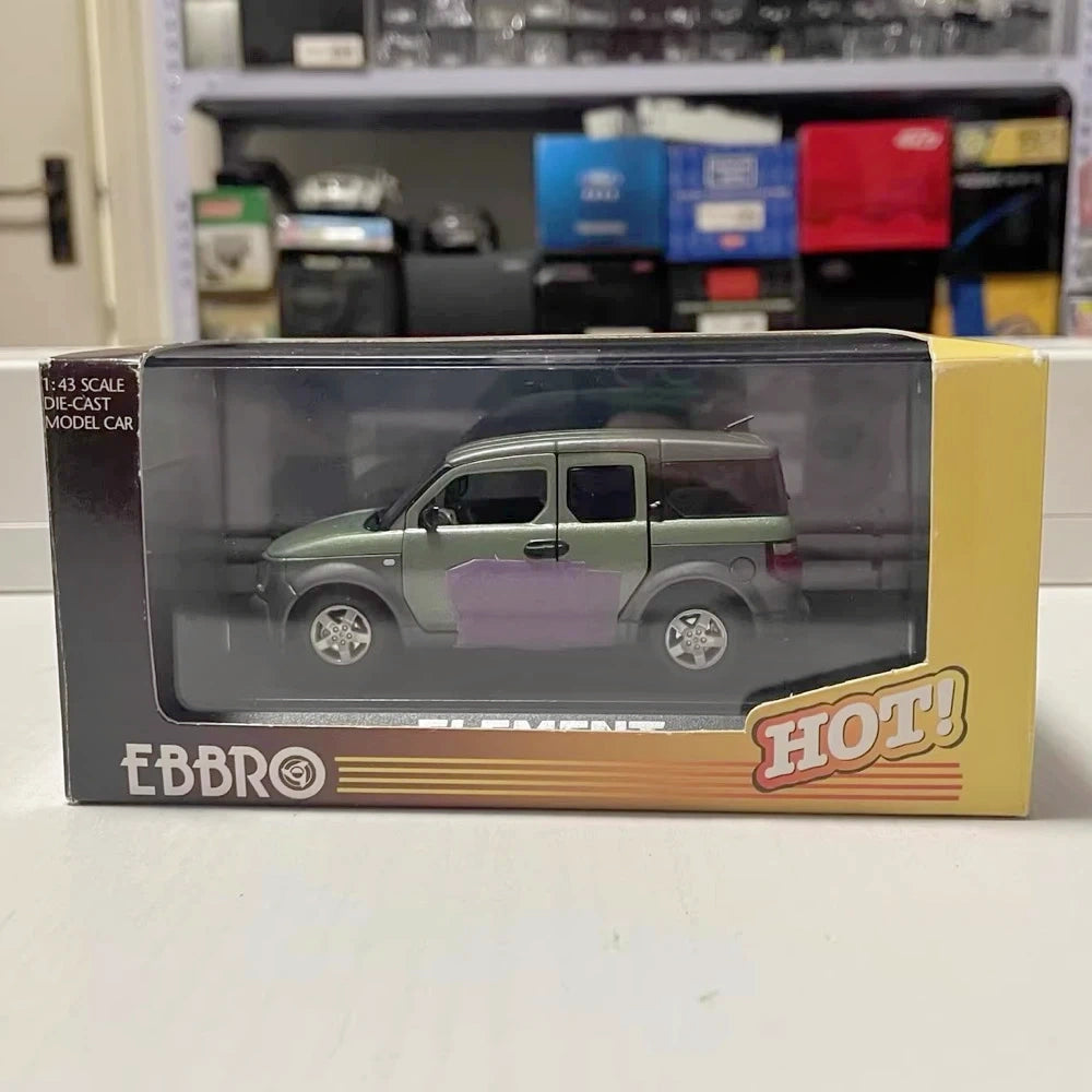 [EBBRO] 1:43 Honda 2003 Element YH2 Green Model Car Die-Cast