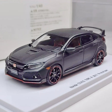 [EBBRO] 1:43 Honda 2017 Civic Type-R Black Model Car Die-Cast