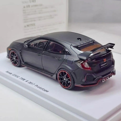 [EBBRO] 1:43 Honda 2017 Civic Type-R Black Model Car Die-Cast