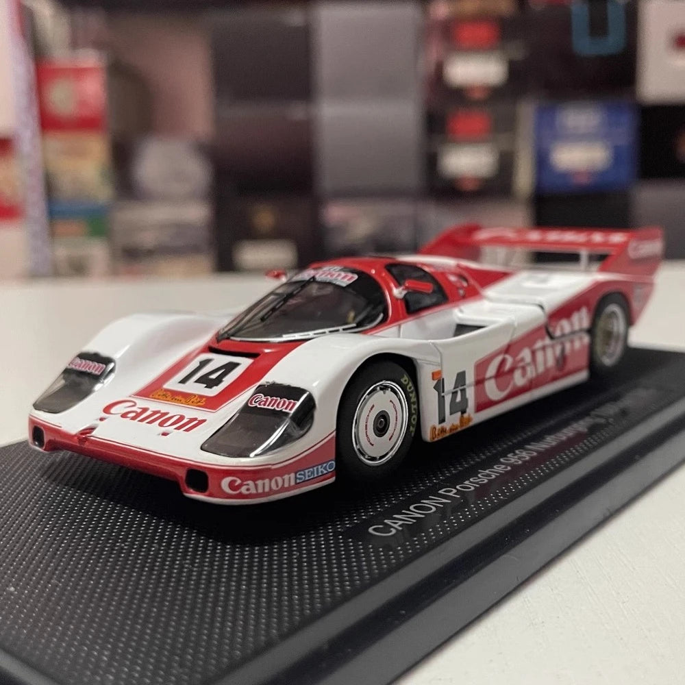 [EBBRO] 1:43 Porsche 1983 956 #14 Canon Nurburgring Model Car Die-Cast