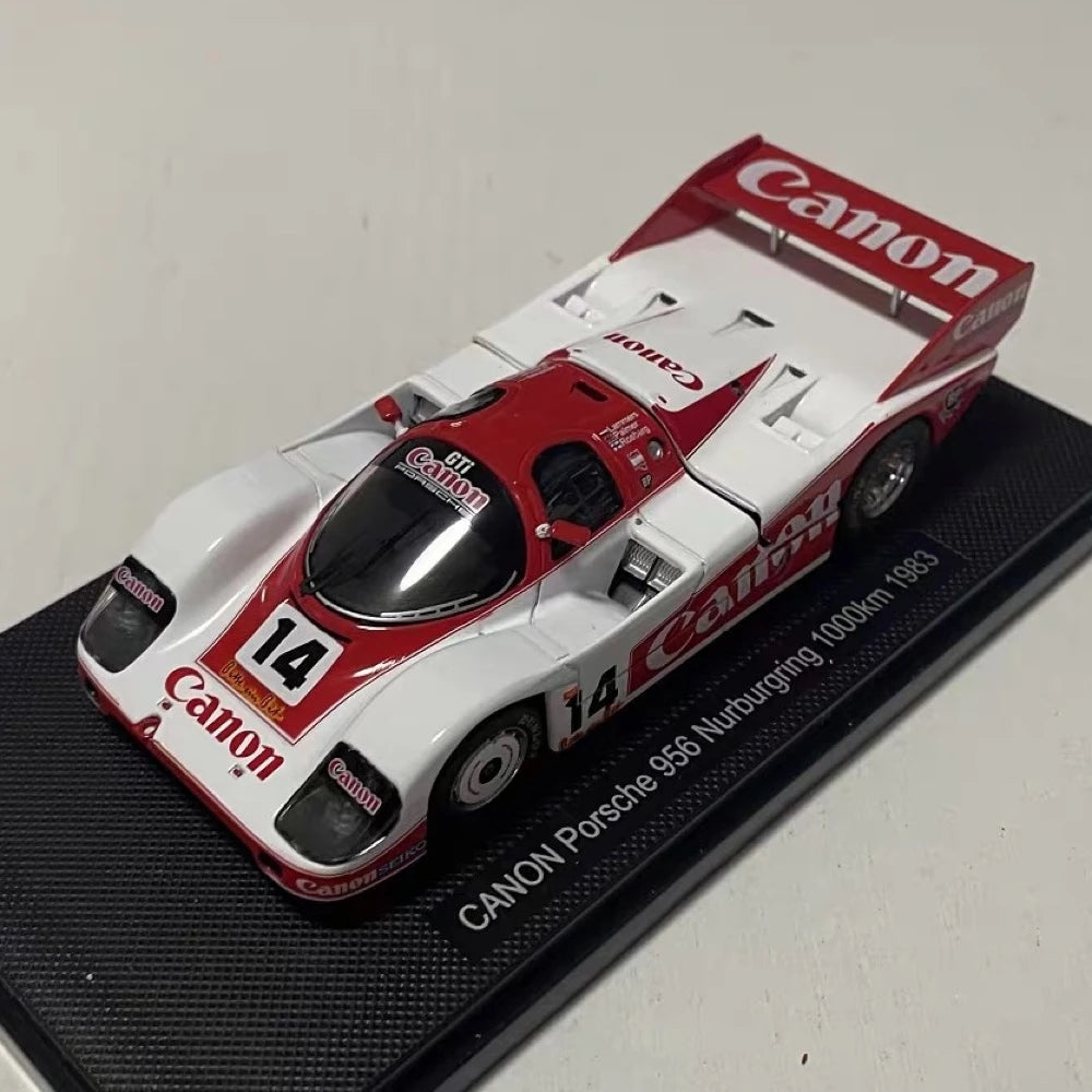 [EBBRO] 1:43 Porsche 1983 956 #14 Canon Nurburgring Model Car Die-Cast