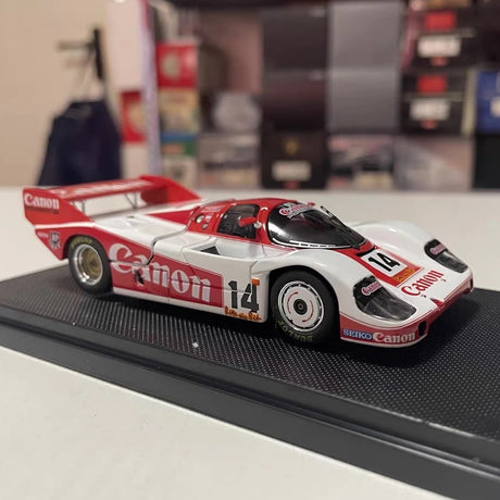 [EBBRO] 1:43 Porsche 1983 956 #14 Canon Nurburgring Model Car Die-Cast