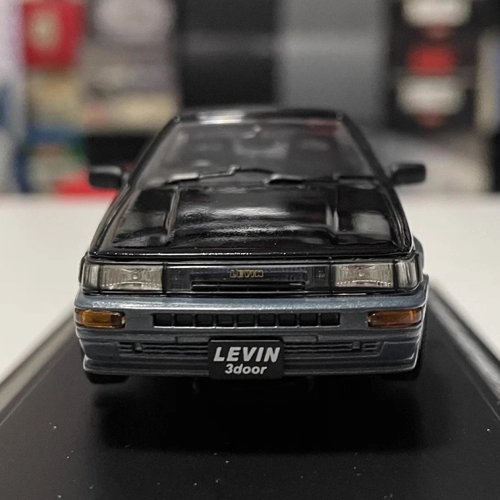 [EBBRO] 1:43 Toyota 1983 Corolla Levin AE86 Black Model Car Die-Cast