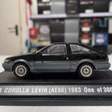 [EBBRO] 1:43 Toyota 1983 Corolla Levin AE86 Black Model Car Die-Cast
