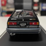 [EBBRO] 1:43 Toyota 1983 Corolla Levin AE86 Black Model Car Die-Cast