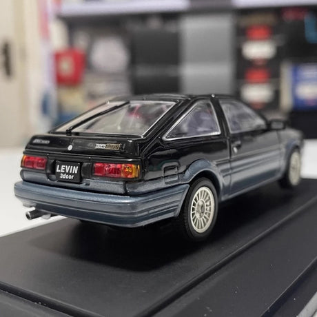 [EBBRO] 1:43 Toyota 1983 Corolla Levin AE86 Black Model Car Die-Cast
