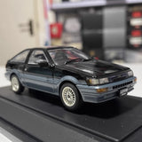 [EBBRO] 1:43 Toyota 1983 Corolla Levin AE86 Black Model Car Die-Cast