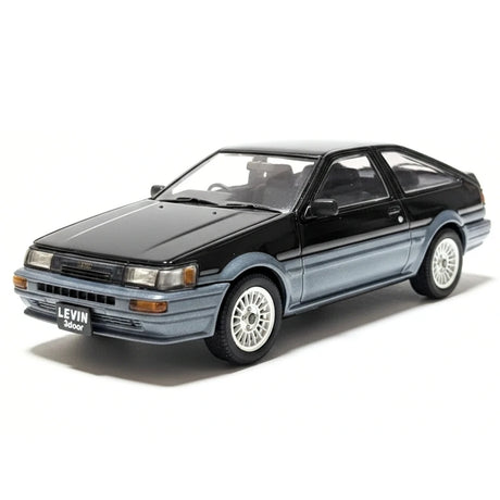 [EBBRO] 1:43 Toyota 1983 Corolla Levin AE86 Black Model Car Die-Cast