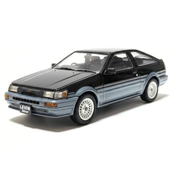 [EBBRO] 1:43 Toyota 1983 Corolla Levin AE86 Black Model Car Die-Cast