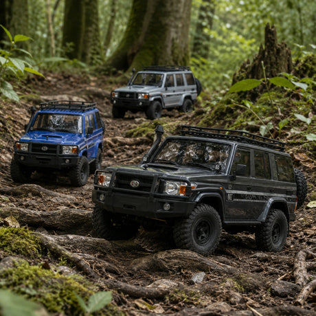 RGT EX86190 منقذ 1:10 Toyota Land Cruiser LC76 RC زاحف تمزق سيارة RC سيارة 4WD RTR RC