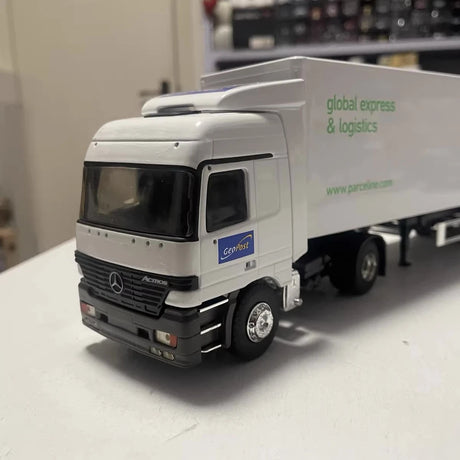 [Eligor] 1:43 Mercedes-Benz 1996 Actros Geopost White Model Car Die-Cast