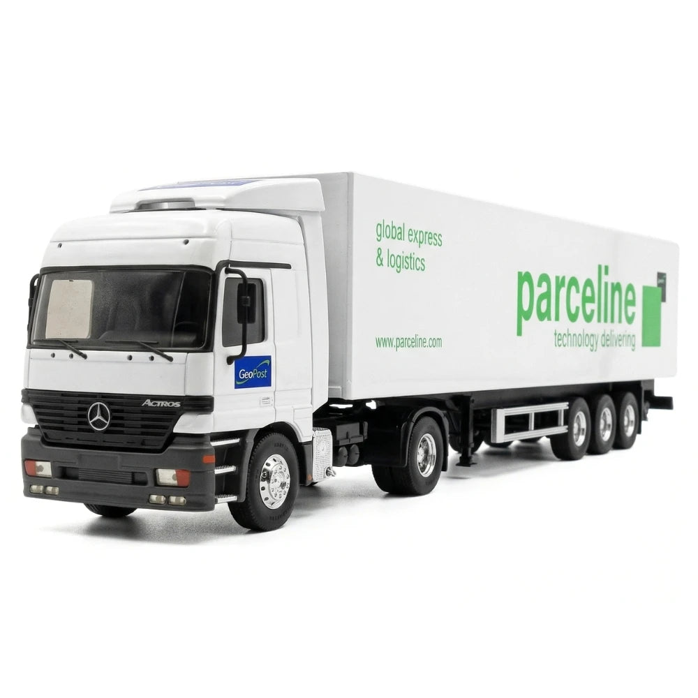 [Eligor] 1:43 Mercedes-Benz 1996 Actros Geopost blanc voiture miniature Die-Cast