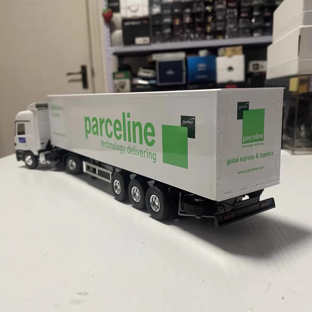[Eligor] 1:43 Mercedes-Benz 1996 Actros Geopost blanc voiture miniature Die-Cast