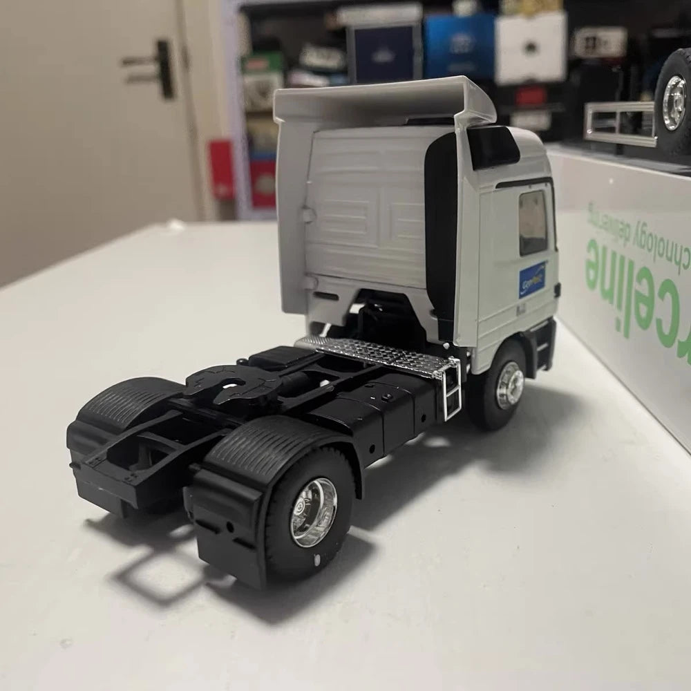 [Eligor] 1:43 Mercedes-Benz 1996 Actros Geopost blanc voiture miniature Die-Cast
