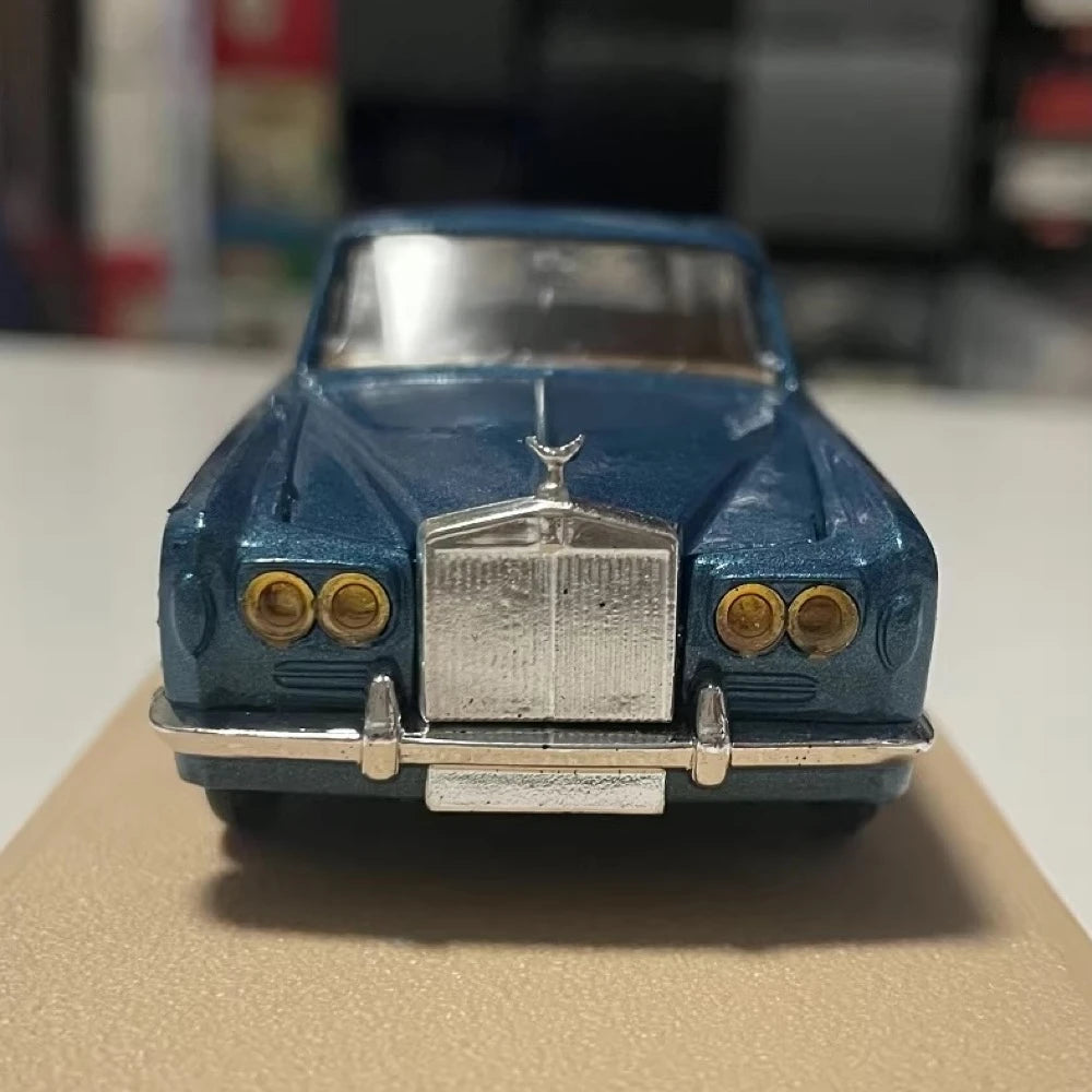 [Eligor] 1:43 Rolls-Royce 1975 Silver Shadow Blue Model Car Die-Cast