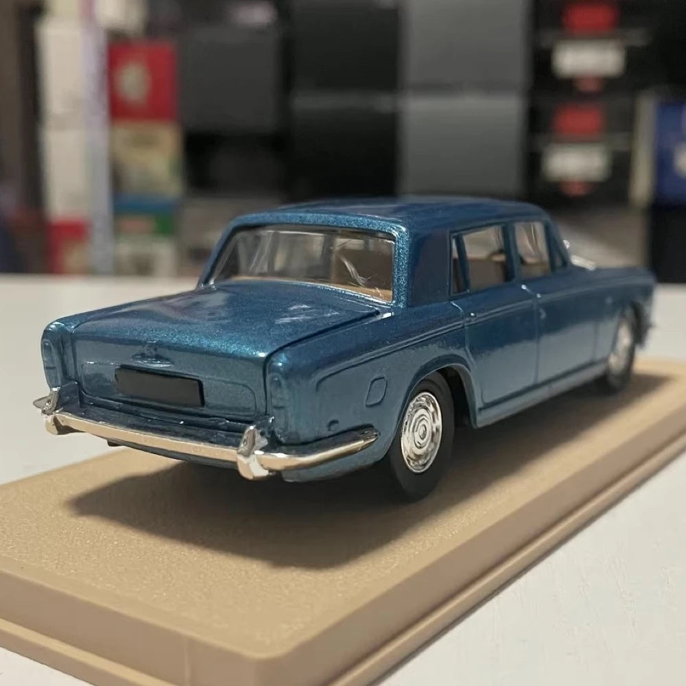 [Eligor] 1:43 Rolls-Royce 1975 Silver Shadow Blue Model Car Die-Cast
