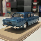 [Eligor] 1:43 Rolls-Royce 1975 silver Shadow blå modellbil Die-Cast