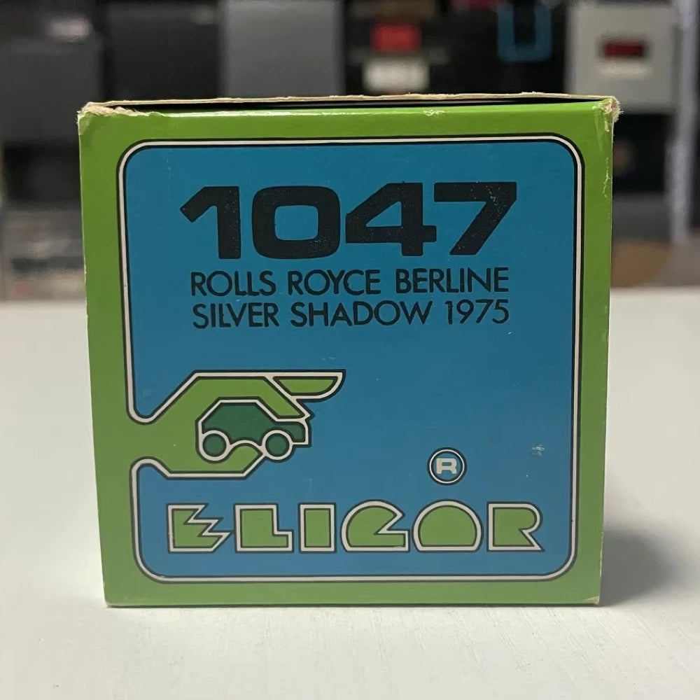 [Eligor] 1:43 Rolls-Royce 1975 Silver Shadow Blue Model Car Die-Cast