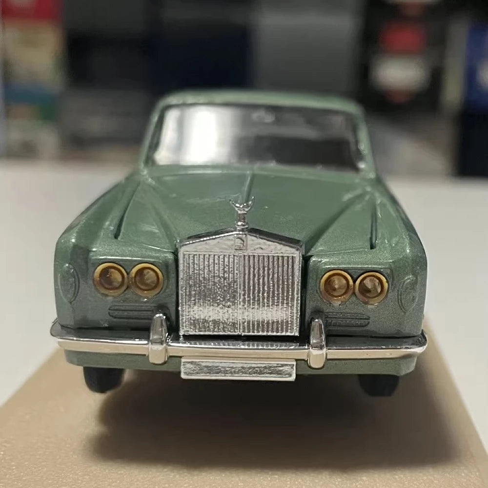 [Eligor] 1:43 Rolls-Royce 1975 Silver Shadow Green Model Car Die-Cast