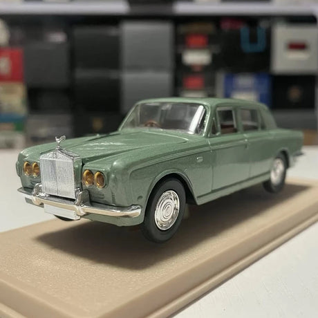 [Eligor] 1:43 Rolls-Royce 1975 Silver Shadow Green Model Car Die-Cast