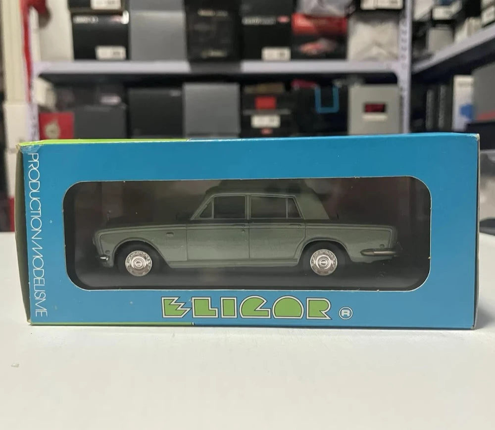 [Eligor] 1:43 Rolls-Royce 1975 Silver Shadow Green Model Car Die-Cast
