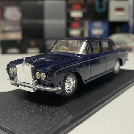 [Eligor] 1:43 Rolls-Royce 1976 Silver Shadow Blue Model Car Die-Cast