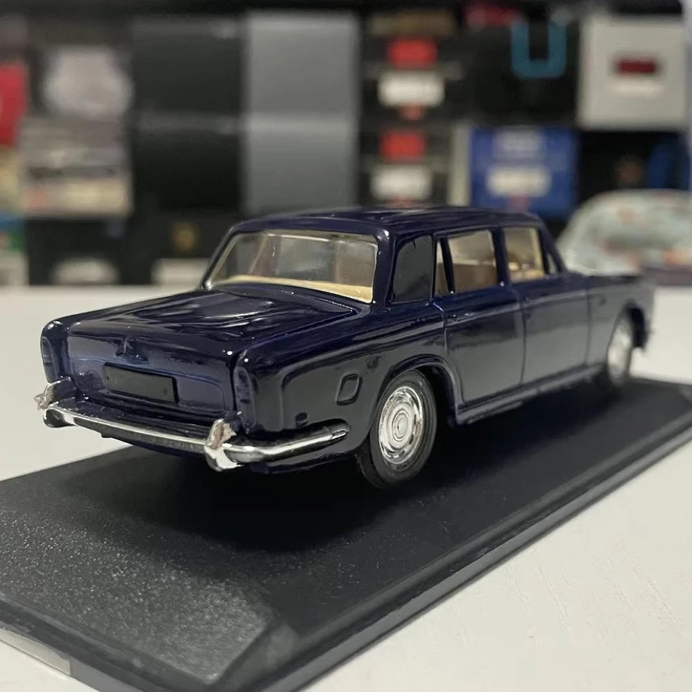 [Eligor] 1:43 Rolls-Royce 1976 Silver Shadow Blue Model Car Die-Cast