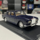 [Eligor] 1:43 Rolls-Royce 1976 Silver Shadow Blue Model Car Die-Cast
