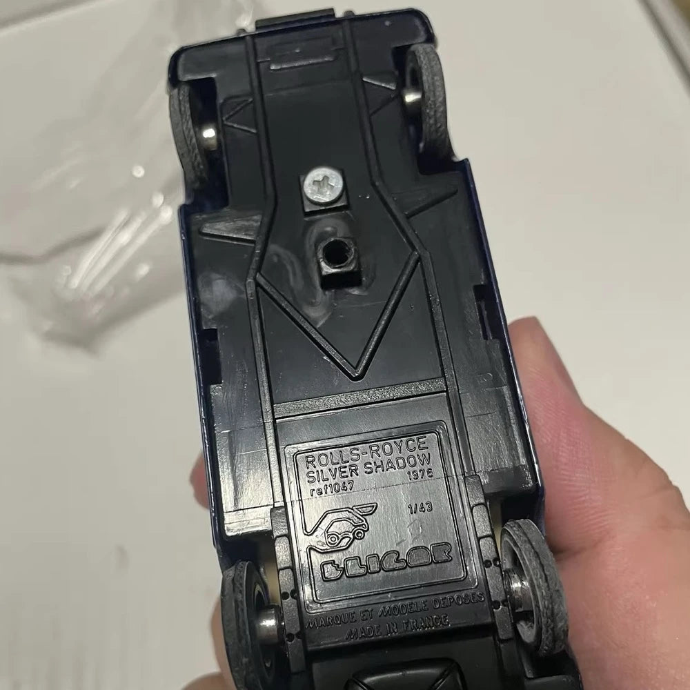 [Eligor] 1:43 Rolls-Royce 1976 Silver Shadow Blue Model Car Die-Cast
